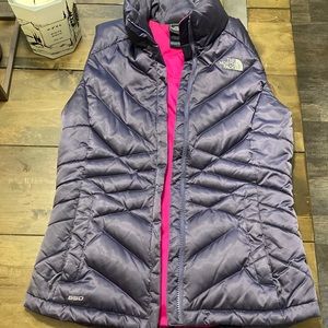 Purple Northface Vest